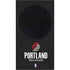 NBA Portland Trail Blazers Distressed Xbox Series S Console Skin